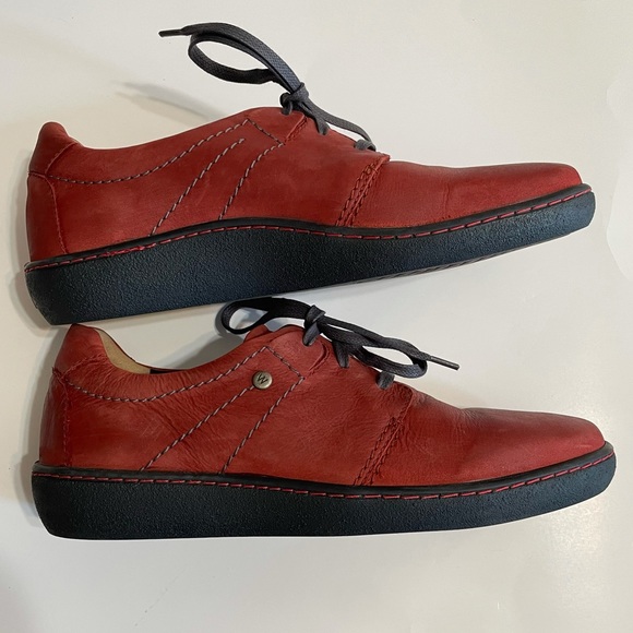 Wolky New Rhodos XW Oxblood Nepail Oiled 42 Red Shoes Leather Water Resitatant - Picture 7 of 11